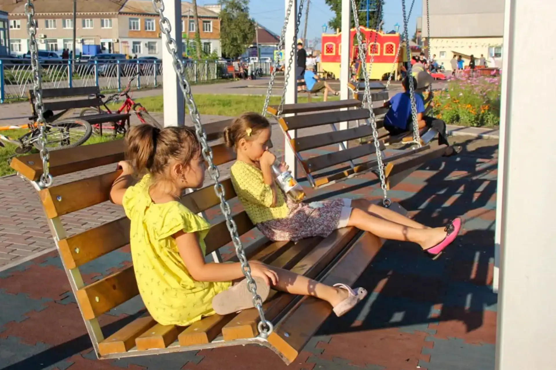 С 2019 года в Хакасии благоустроено свыше 600 дворов и общественных пространств