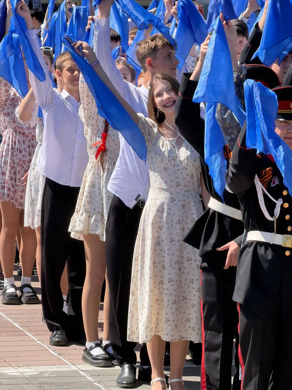 🎖Вальс Победы  В преддверии Дня Победы в нашем городе состоялась ежегодная патриотическая акция «Вал