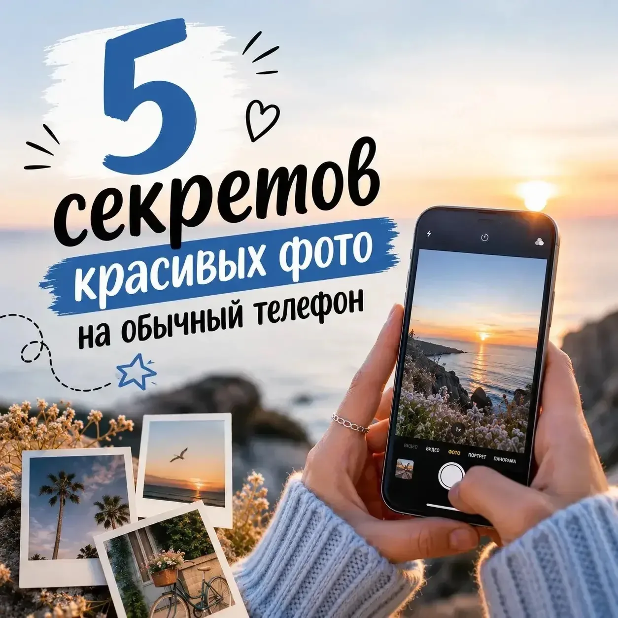 📸 5 секретов красивых фото на обычный телефон

Чтобы сделать удачный кадр, совсем не обязательно им