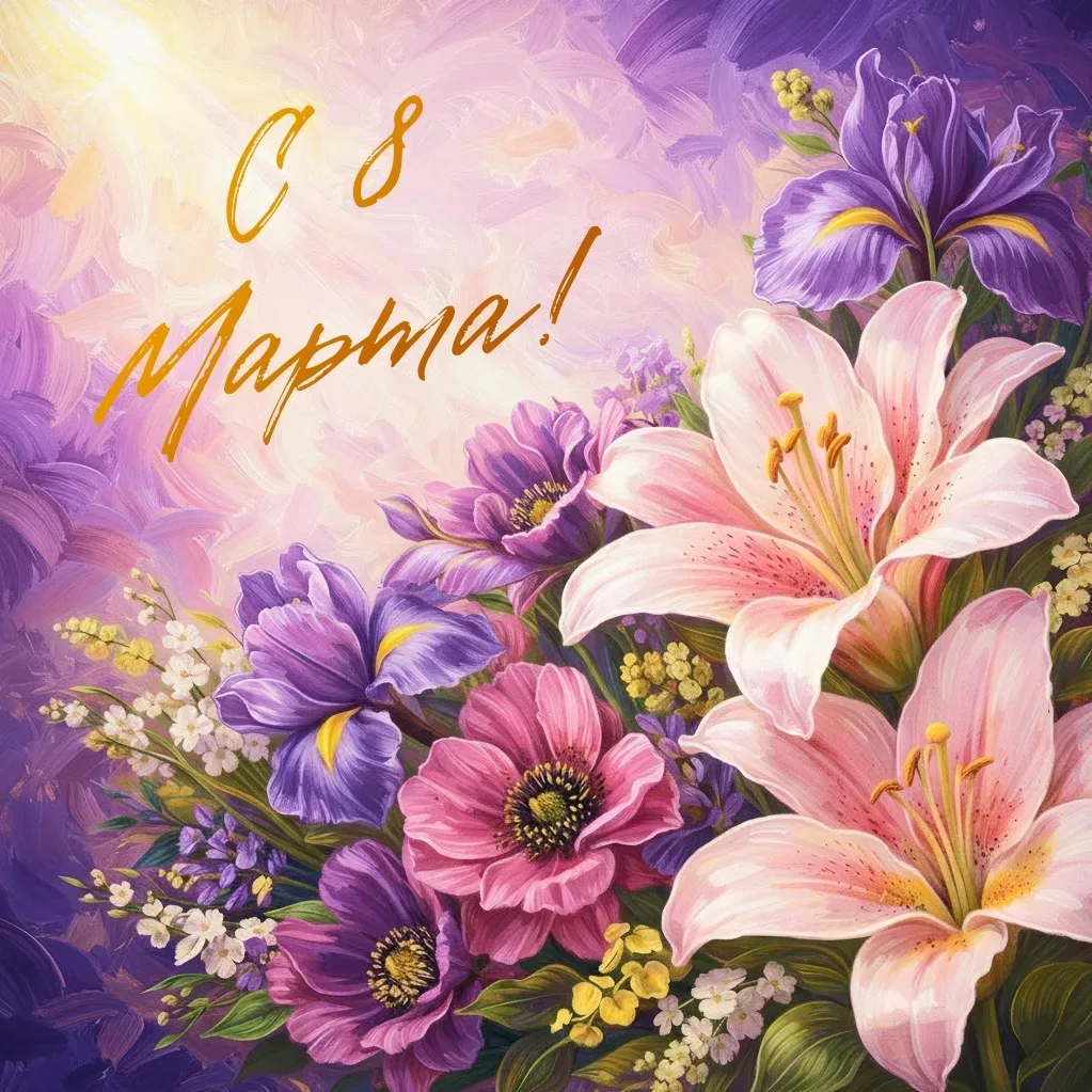 Женщины, наши милые, добрые, обаятельные, мудрые и неповторимые, с 8 марта вас! Пусть э...