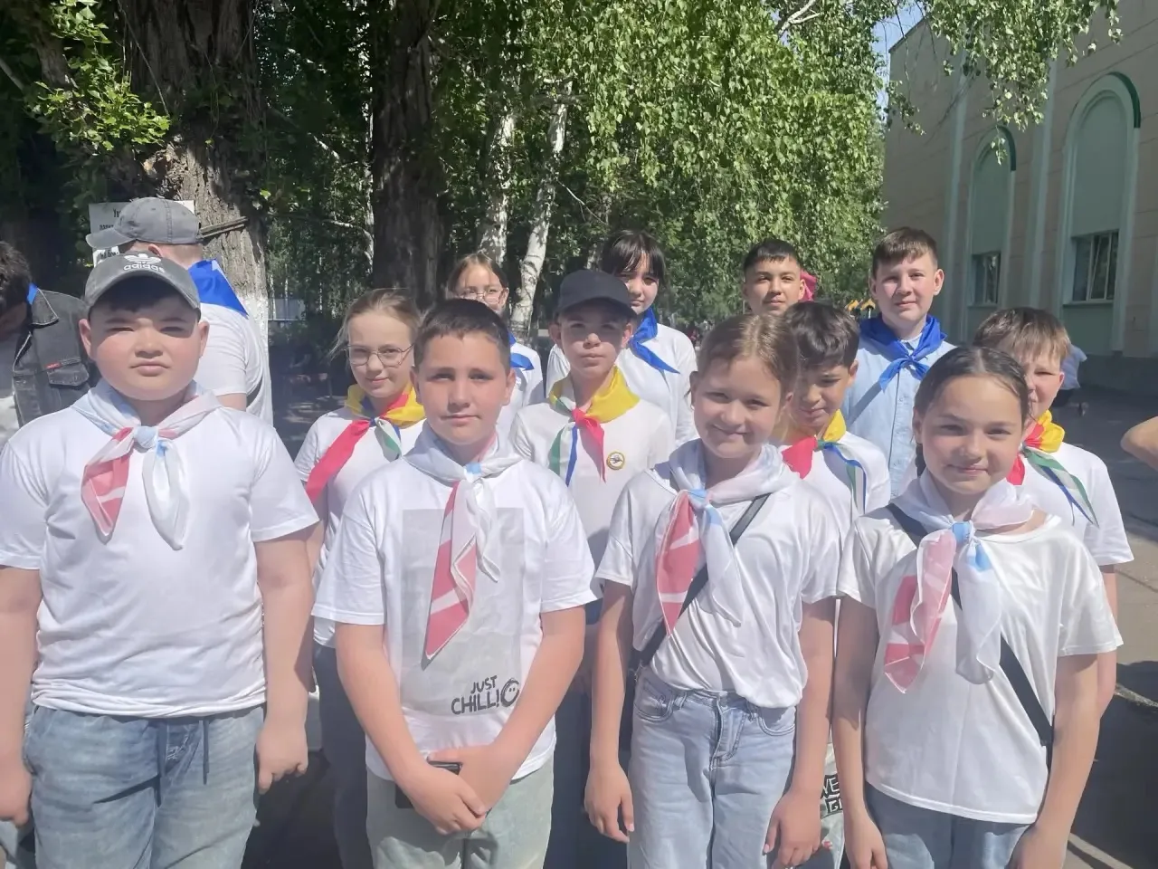 Сегодня наша команда в деле! ⚡  Фестиваль детских и молодежных организаций «Мир, в котором мы живем»