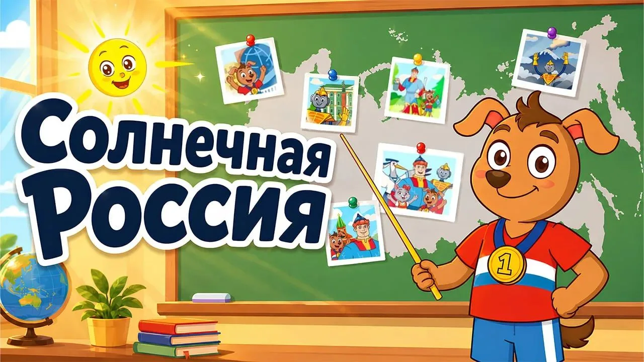 Премьера нового клипа «Солнечная Россия»!