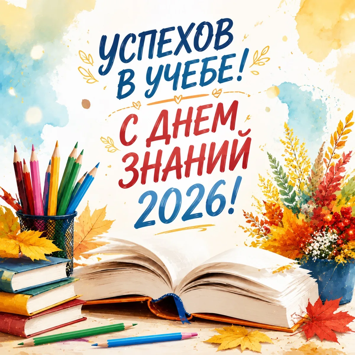 С Днём знаний, дорогие ученики, родители и педагоги!