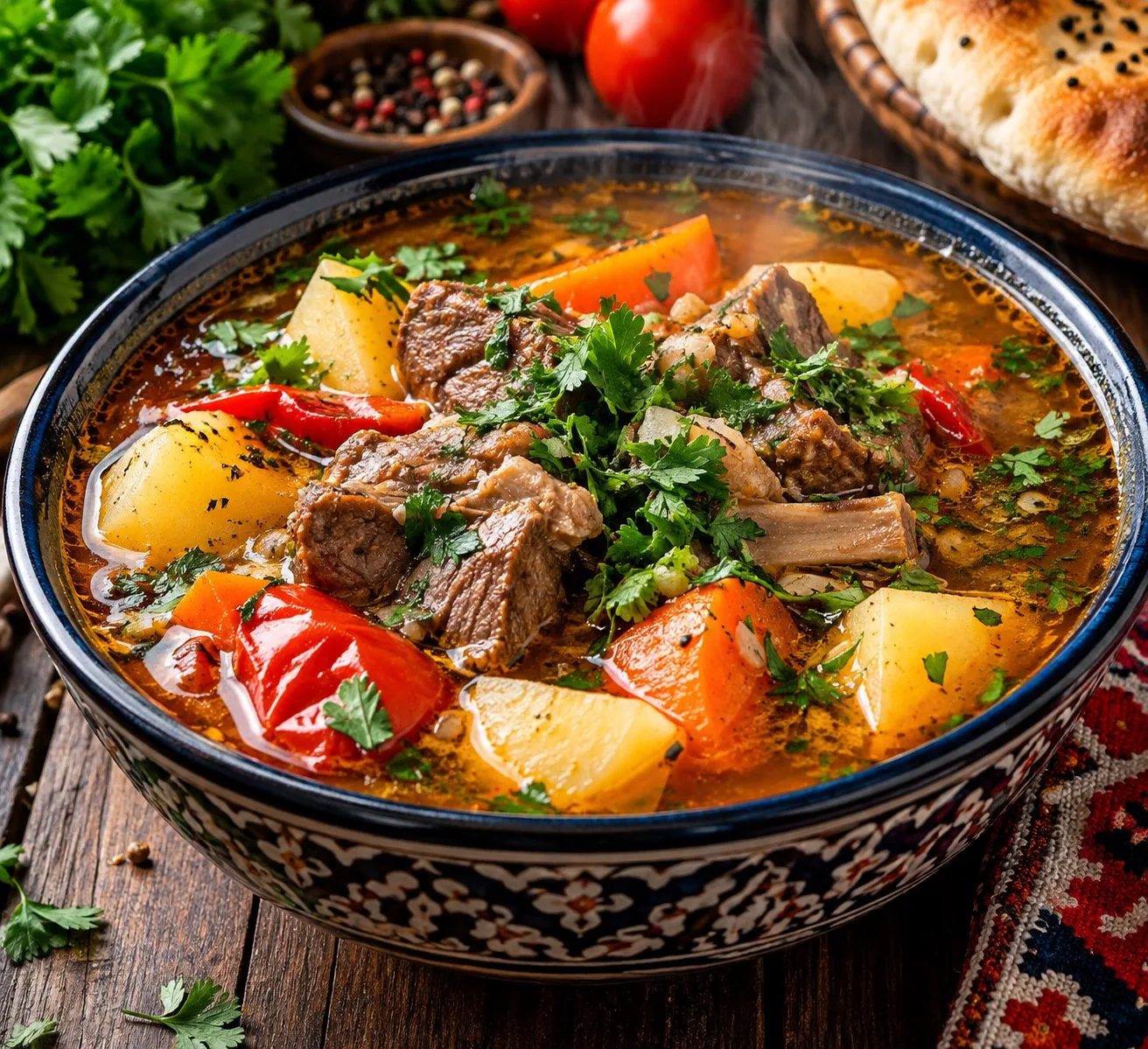 🍲 ШУРПА — тот самый суп, после которого второе уже не нужно 😋