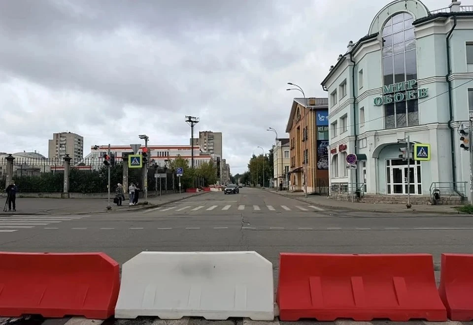 🚧 Перекрытие Луначарского: