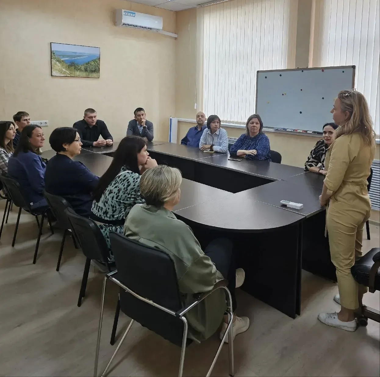 Сотрудники ТУ Росимущества встретились с руководителем волонтерской группы