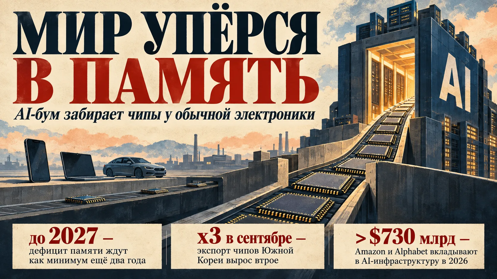 Мир упёрся в память