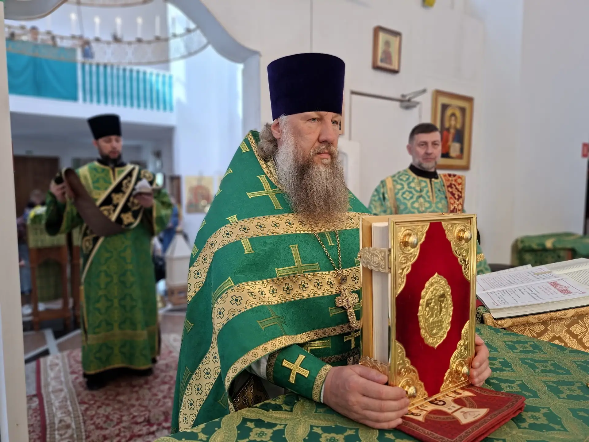 Престольный праздник отметили 9 июня в храме святого праведного Иоанна Русского в Ульян...