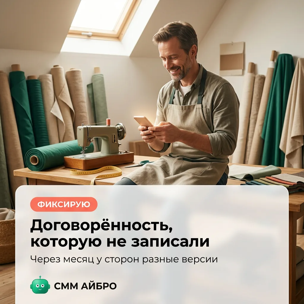 🌿 Договорённость, которую никто не записал