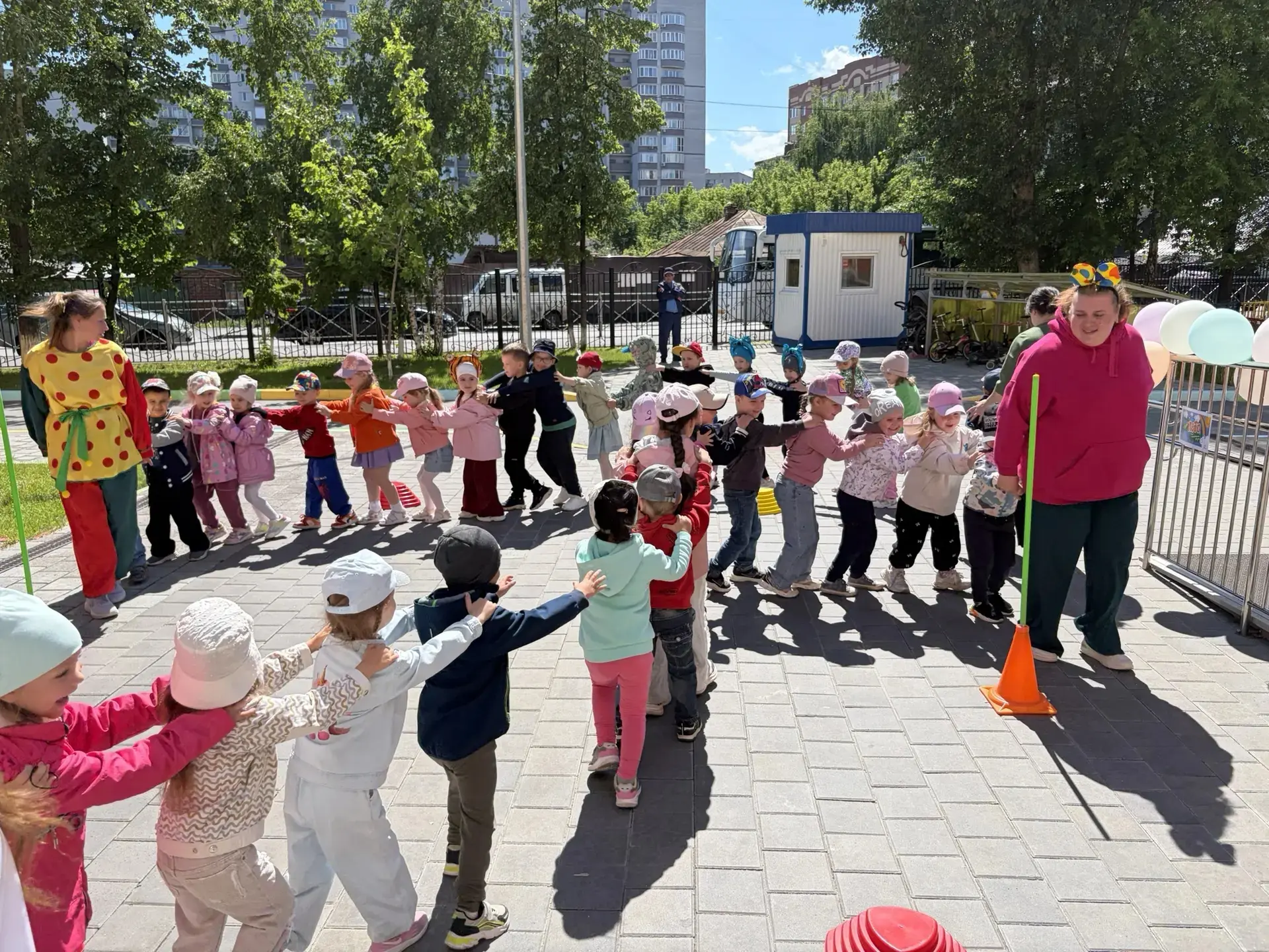 🎈В дошкольном отделении прошёл праздник, посвящённый Международному дню защиты детей.