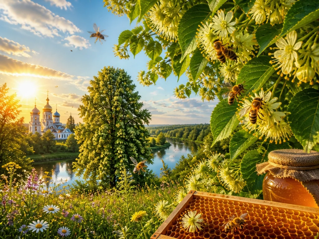 🐝Июль. Исходят липы цветом.