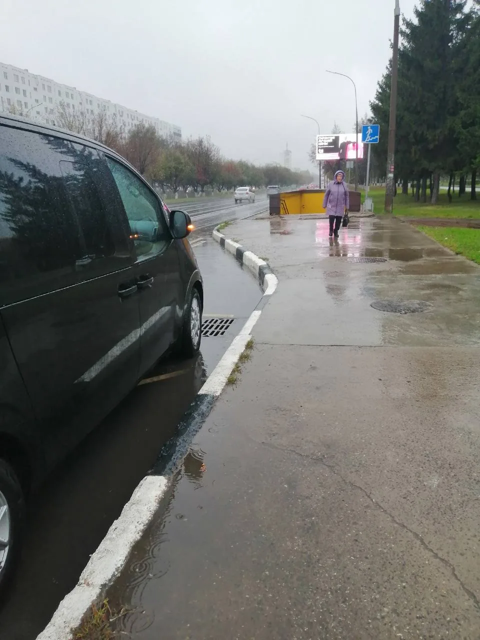 Когда появится козырёк у остановки?