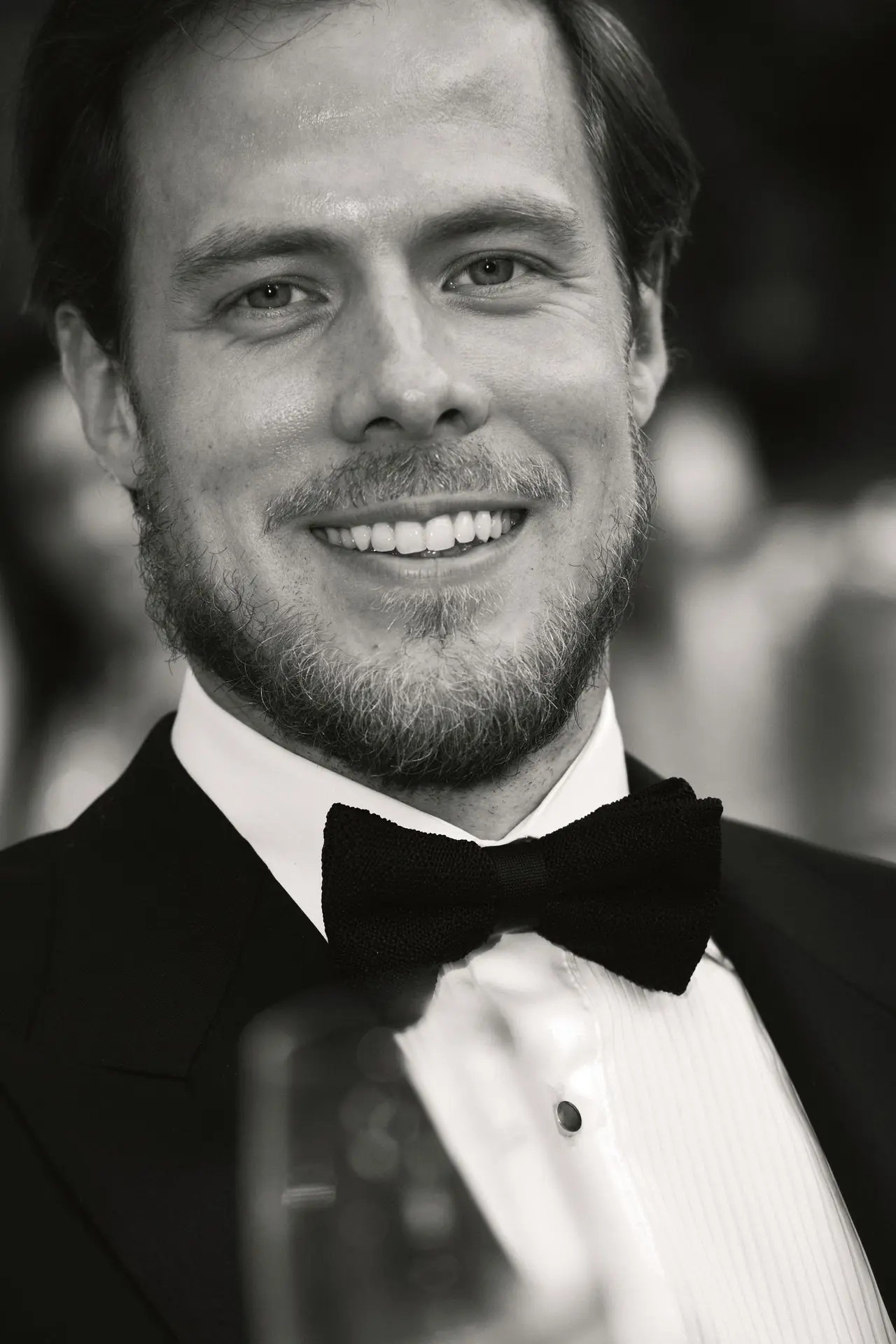 Black tie wedding