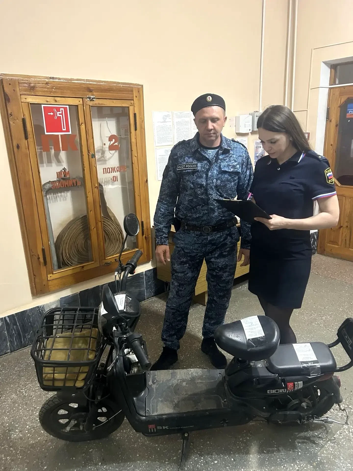 Судебные приставы конфисковали скутер у пьяного водителя 

✅ Судебные приставы Андроповского районно