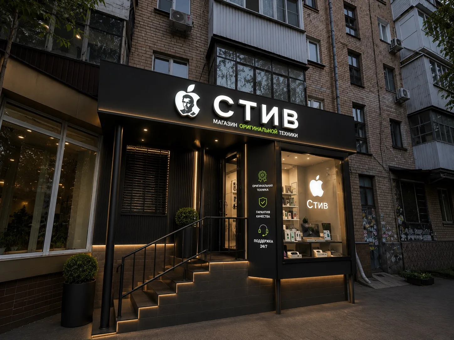 🚀 СТИВ МАСШТАБИРУЕТСЯ