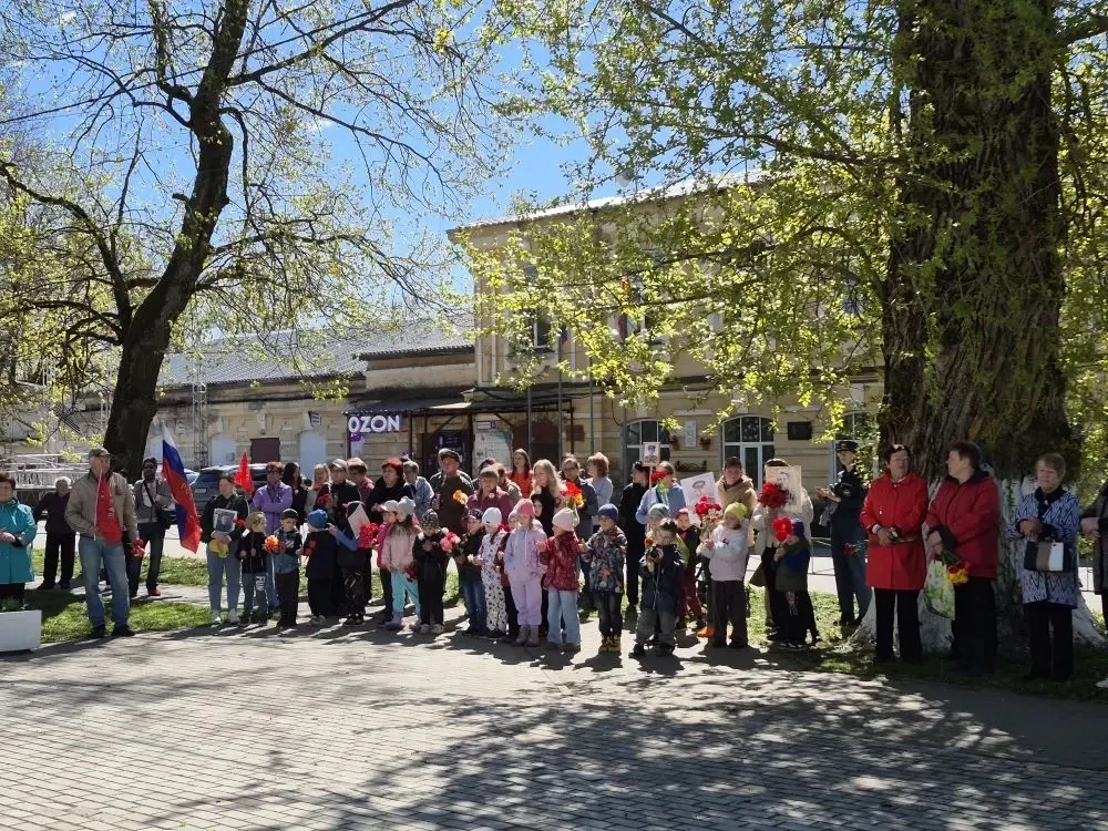 Торжественно-траурное мероприятие, в честь 81-ой годовщины Победы в Великой Отечественн...