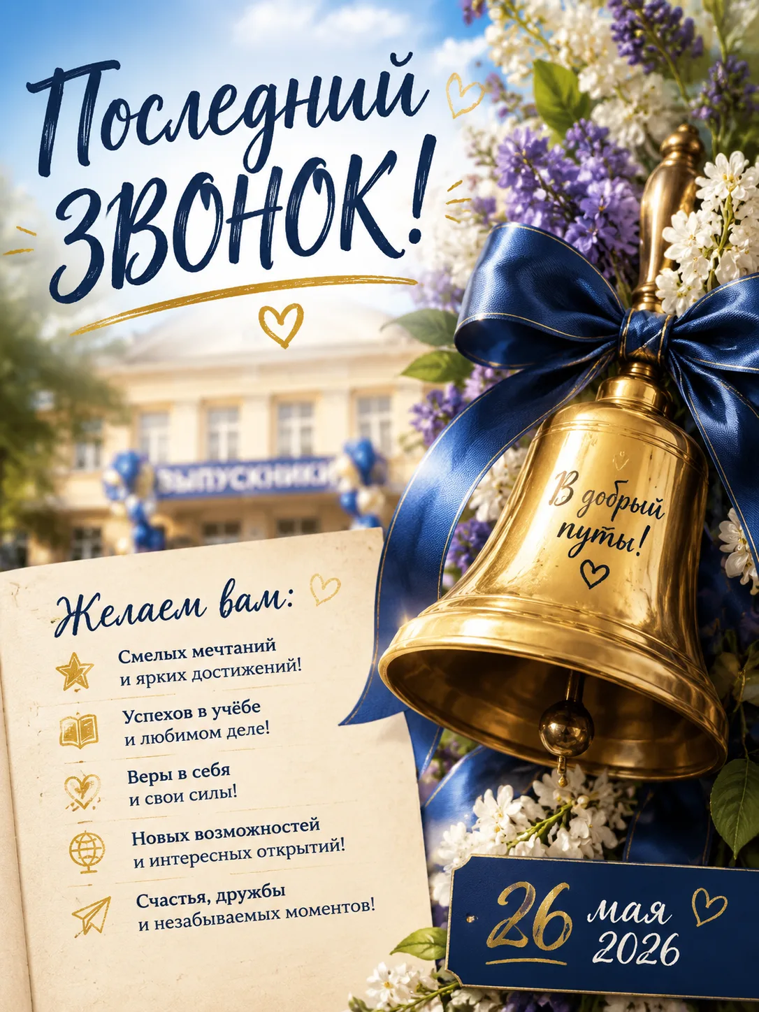 Уважаемые выпускники! Дорогие учителя и родители!