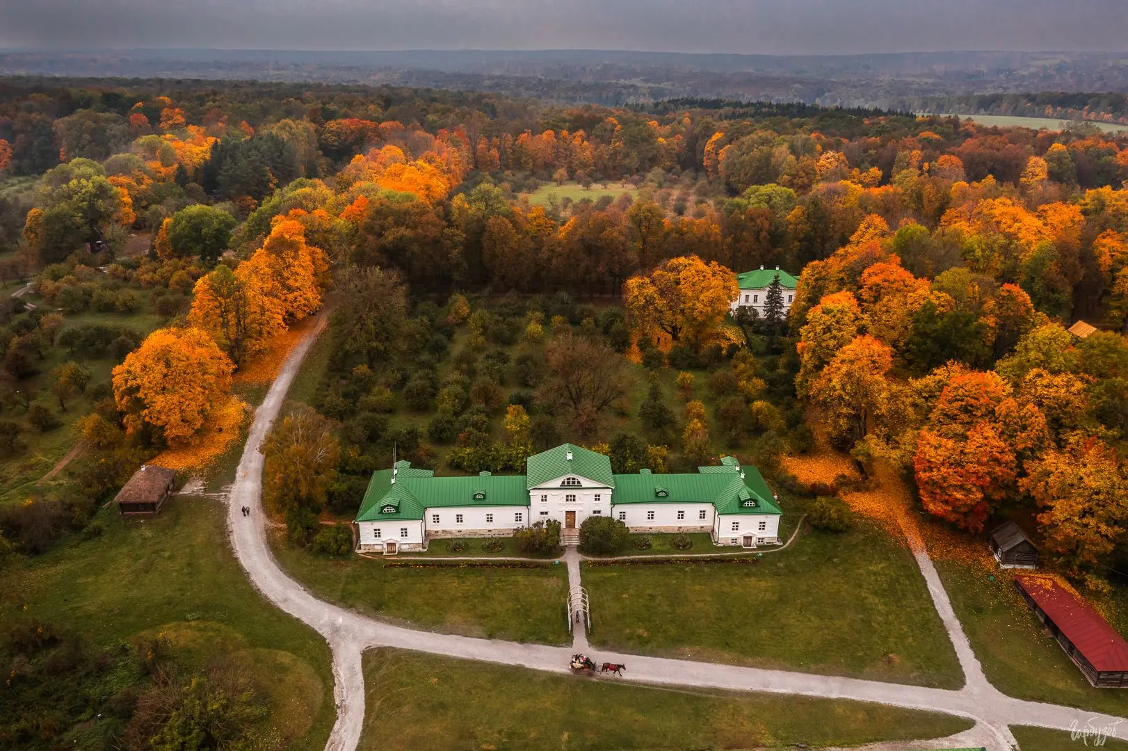 Золотая осень в Ясной Поляне 😍