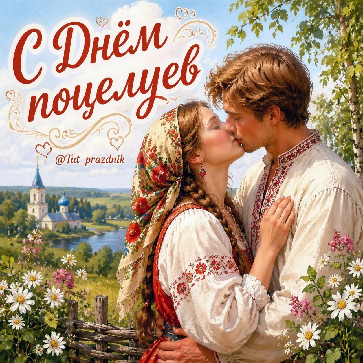 💋💕 19 июня — День поцелуев 💕💋

Сегодня отмечается День поцелуев — добрый и романтичный праздник,