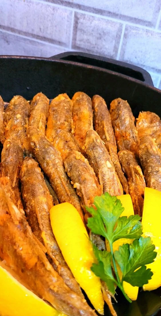 Черноморская султанка (барабулька), привезённая из Крыма.