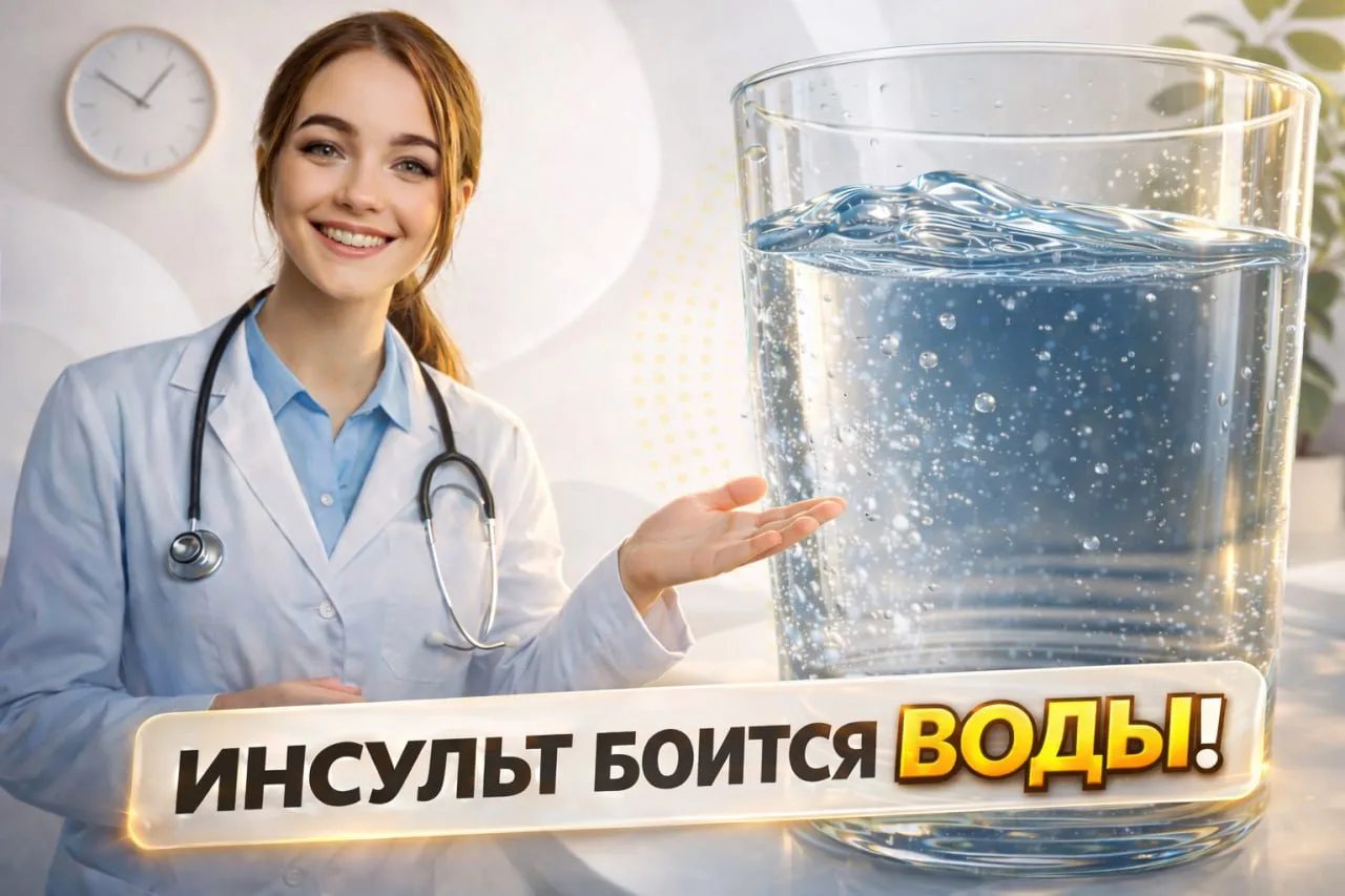 Две веские причины пить воду на ночь! 💦