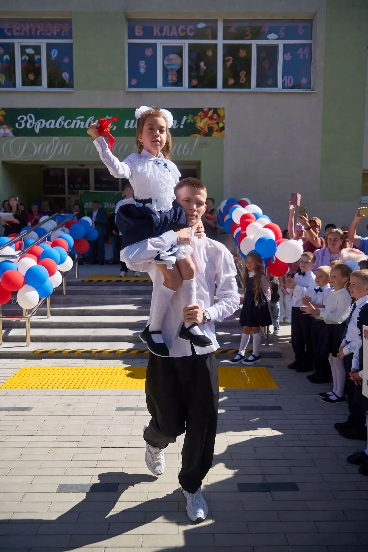 1 сентября в школах Светлогорского округа в 9 кадрах.
