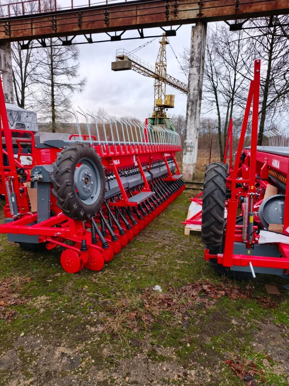 В наличии сеялка зерновая MAZUR 1100/6 D DUPLO.