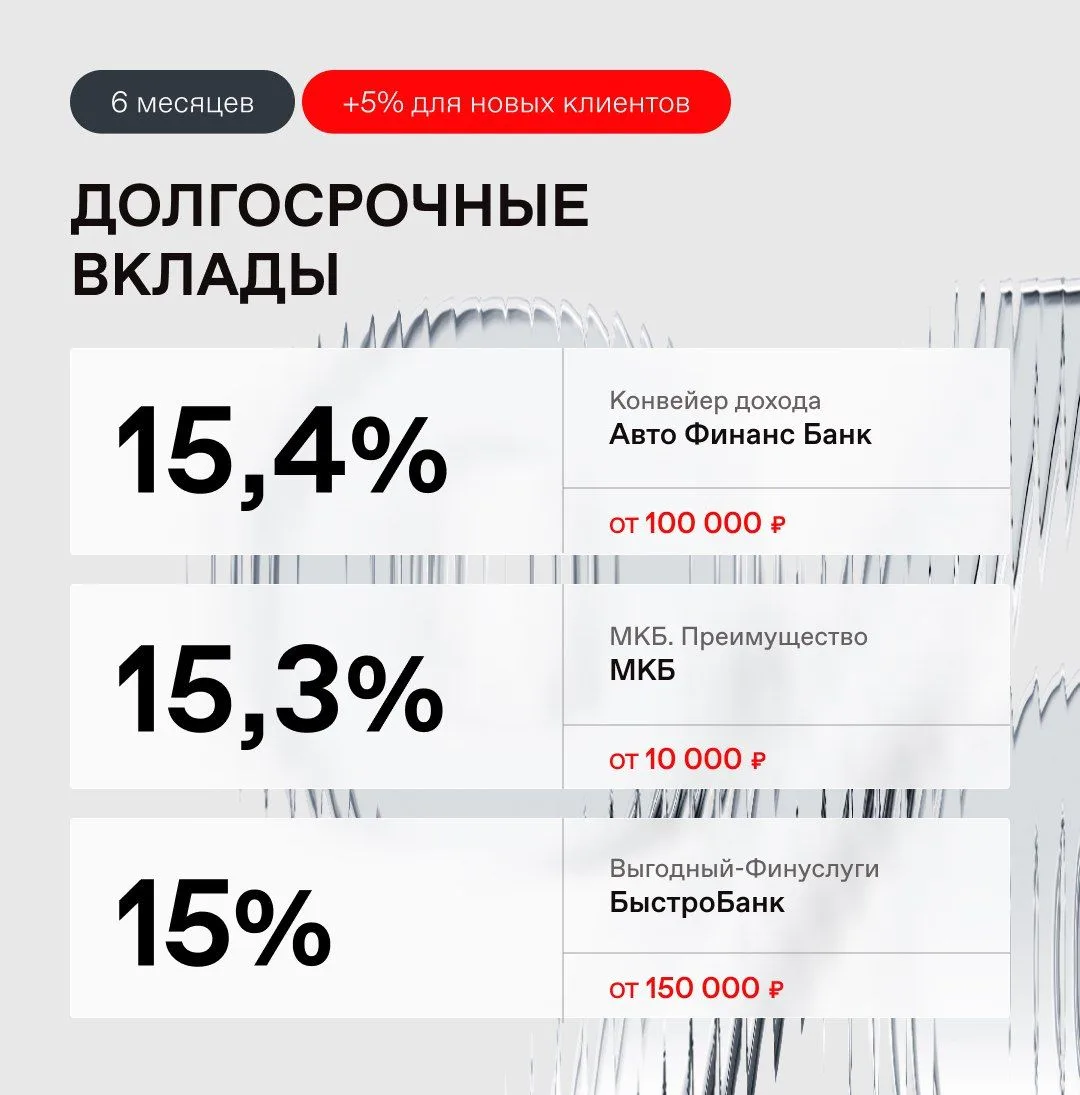 👉 Перешлите этот пост другу, который жалуется на то, что выгодных вкладов не существует: https://clc