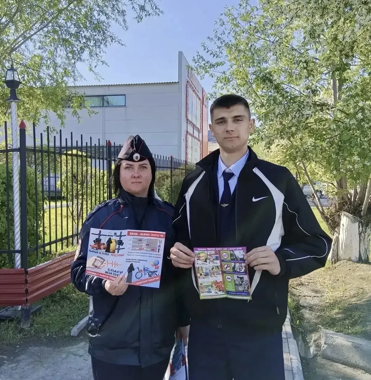 В Новосибирской области сотрудники Госавтоинспекции провели со студентами профилактическое мероприят