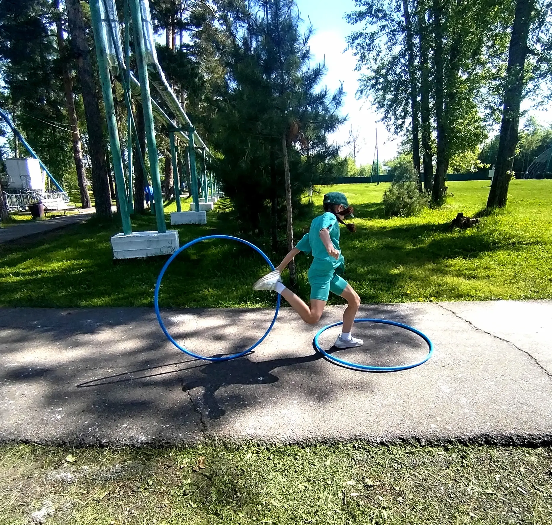 Сегодня в городском парке состоялся квест, посвящённый Дню здоровья. В мероприятии приняли участие в