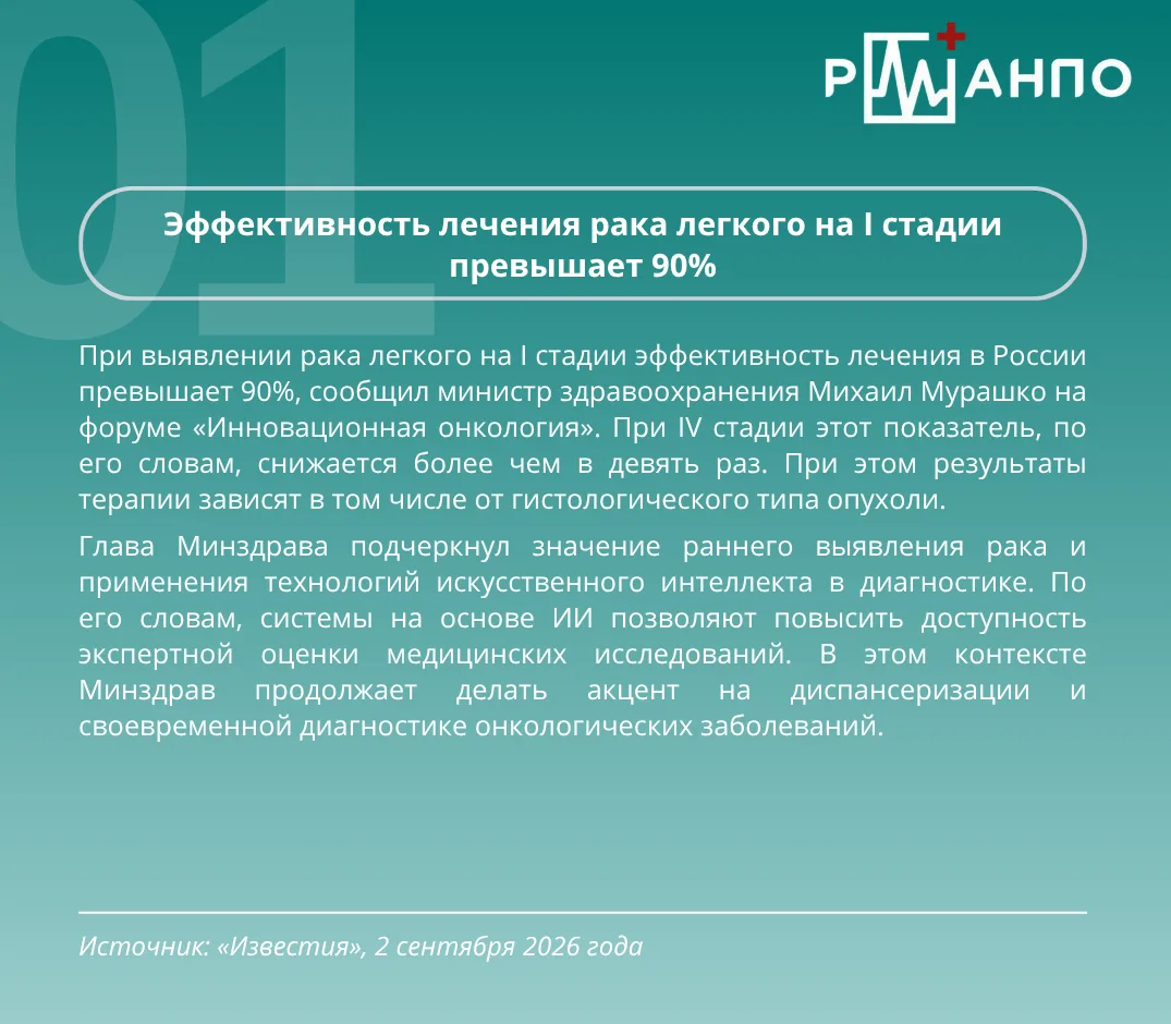⚡️Важные новости российской медицины за сентябрь 2026