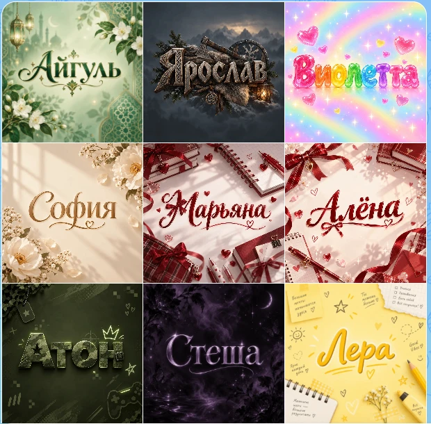 Как лучше выпускать имена?