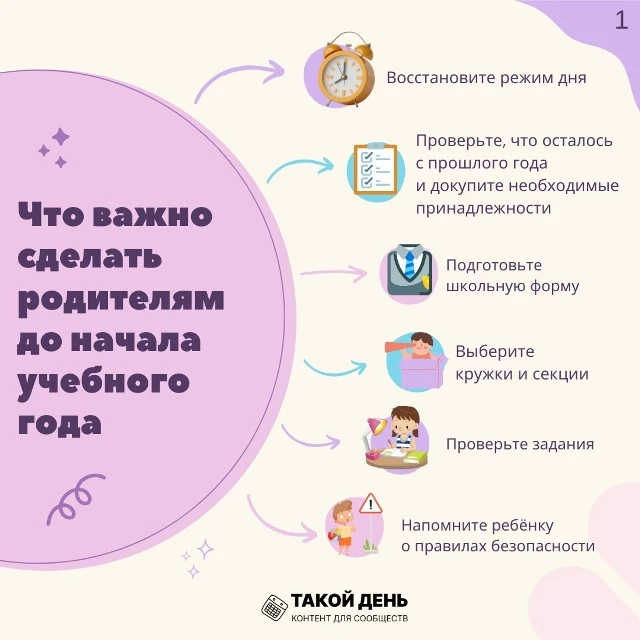 Как снизить тревогу за детей перед новым учебным годом.