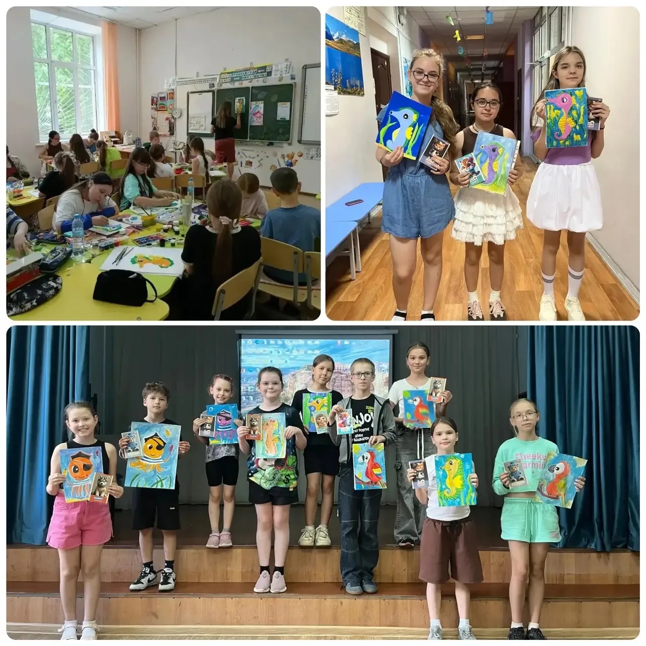 🌳🎨 Летний лагерь в разгаре!

Сегодня в нашем летнем лагере прошёл невероятный мастер-класс от наст