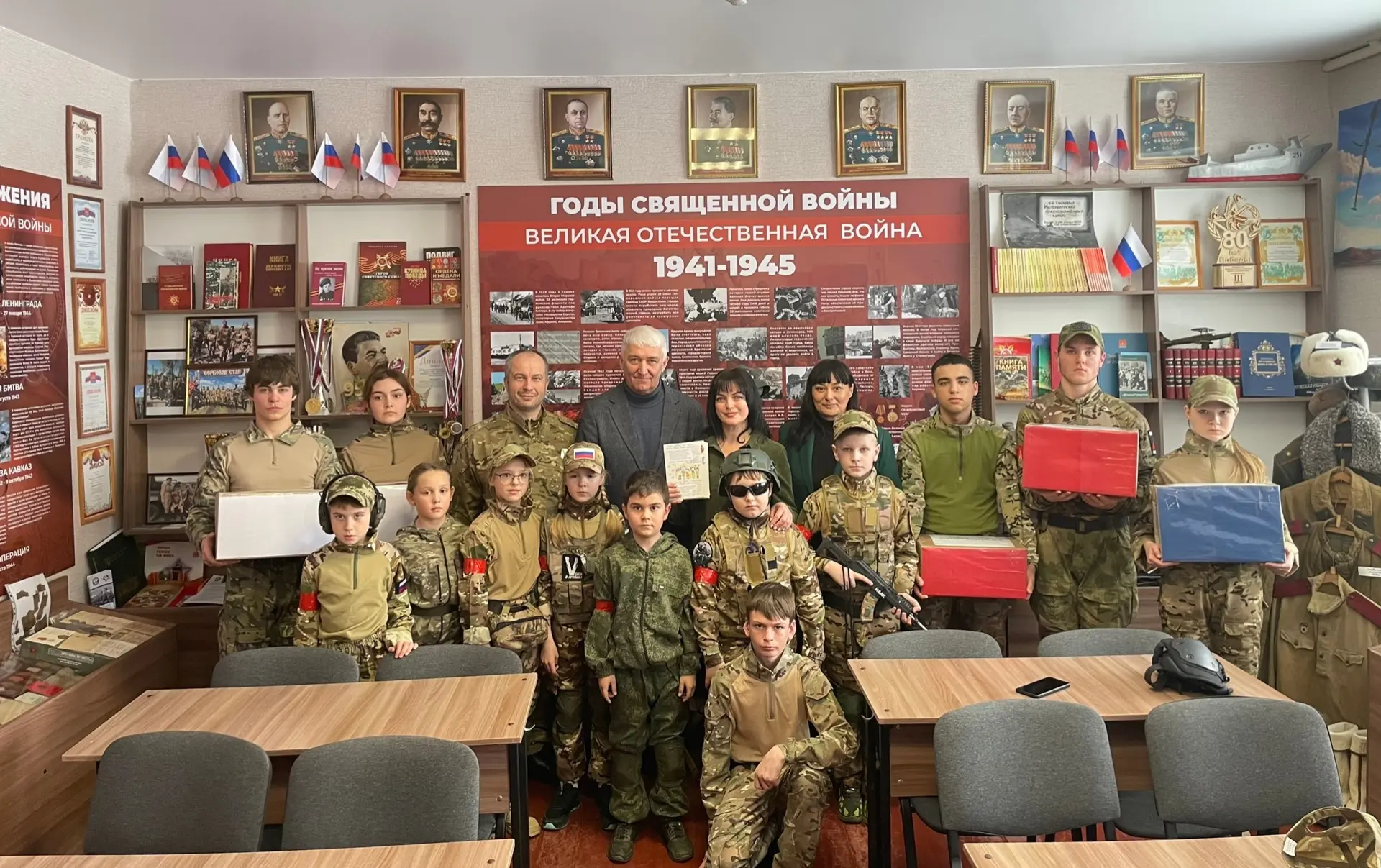 Четыре года, как длится специальная военная операция! Сегодня школа села Кореневщино Ли...