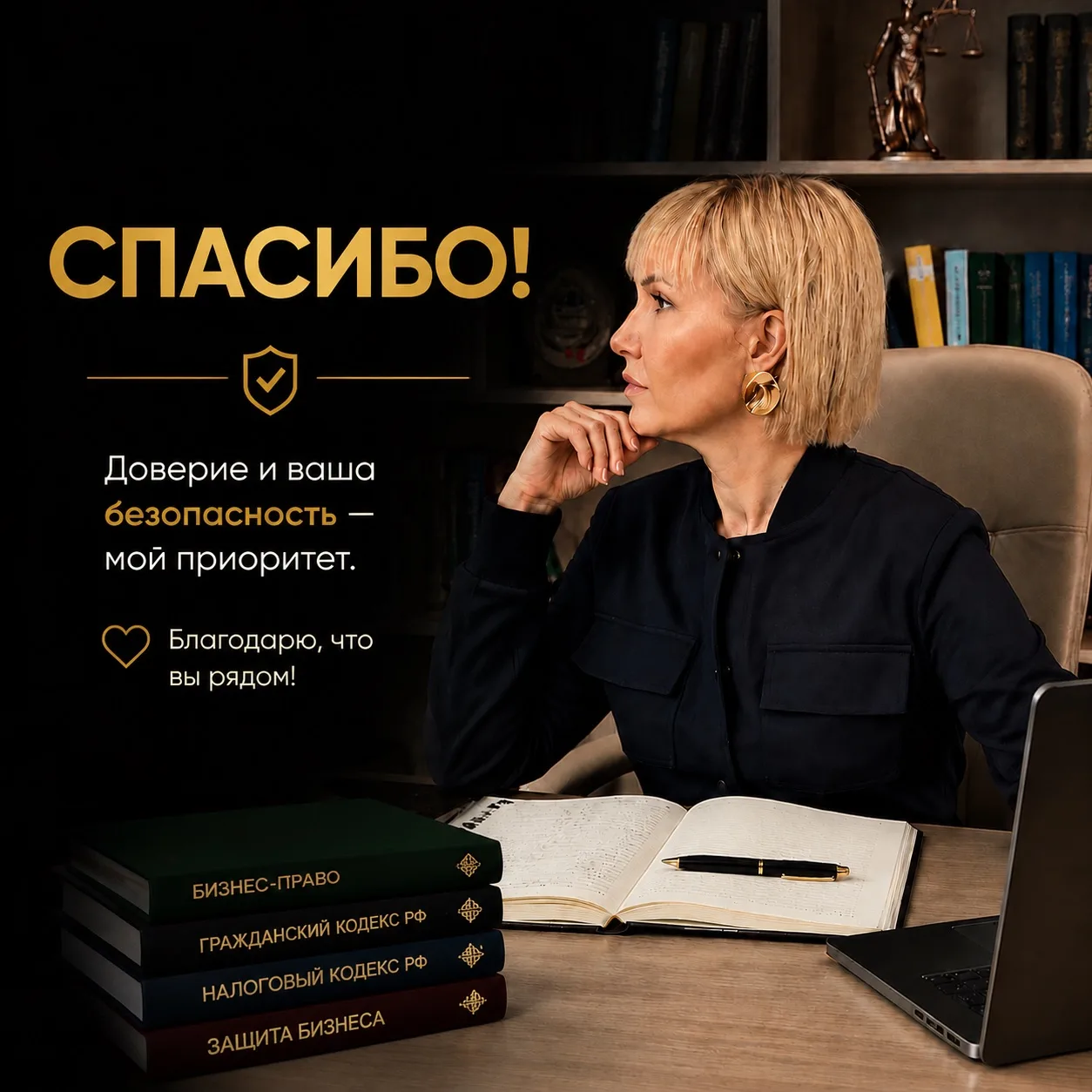 Сегодня я хочу сказать СПАСИБО моим Клиентам и Доверителям за то, что выбираете меня из...