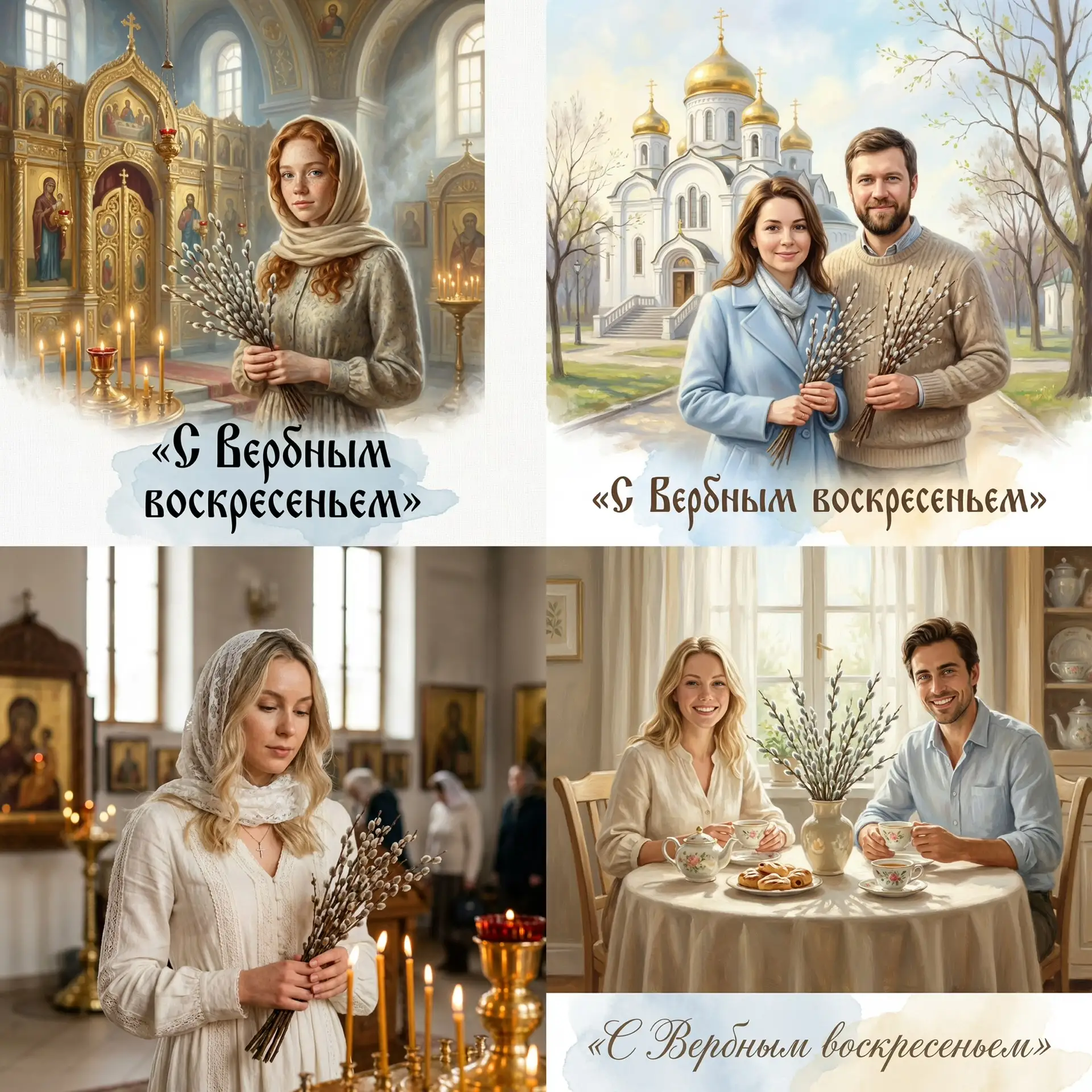 🌿 Поздравляем православных с Вербным воскресеньем!  Пусть этот светлый день принесёт в дом мир, тепл