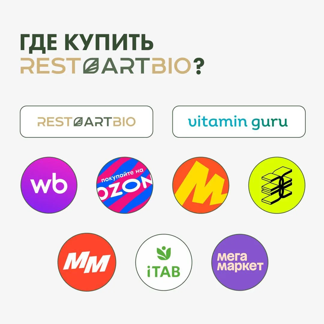🔍 ГДЕ НАЙТИ НАСТОЯЩИЕ ВИТАМИНЫ RESTARTBIO? 🔍