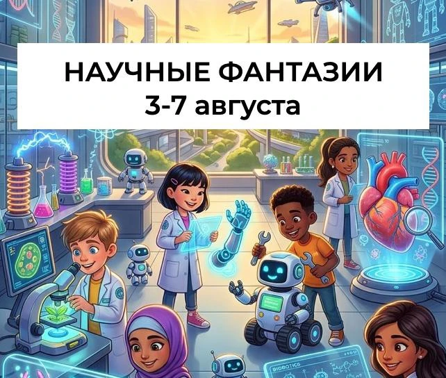 🌌 Биоботики: «Научные фантазии. Изобретая будущее»
🗓️3-7 августа

На Земле открывается первая Акад