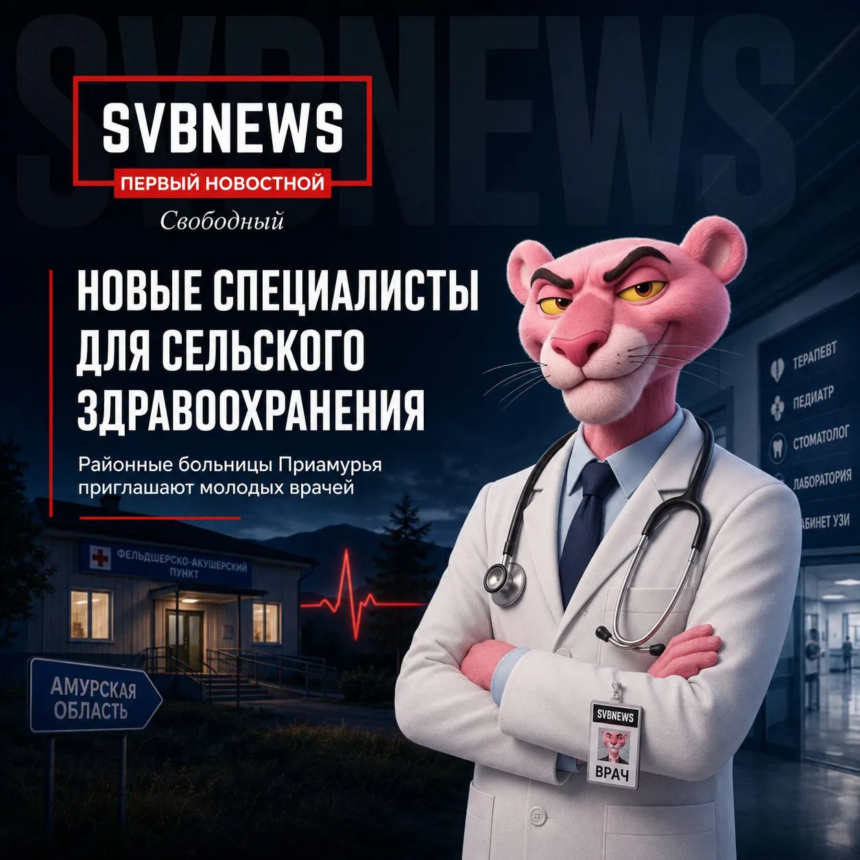 Новые специалисты для сельского здравоохранения: амурские районные больницы приглашают молодых враче