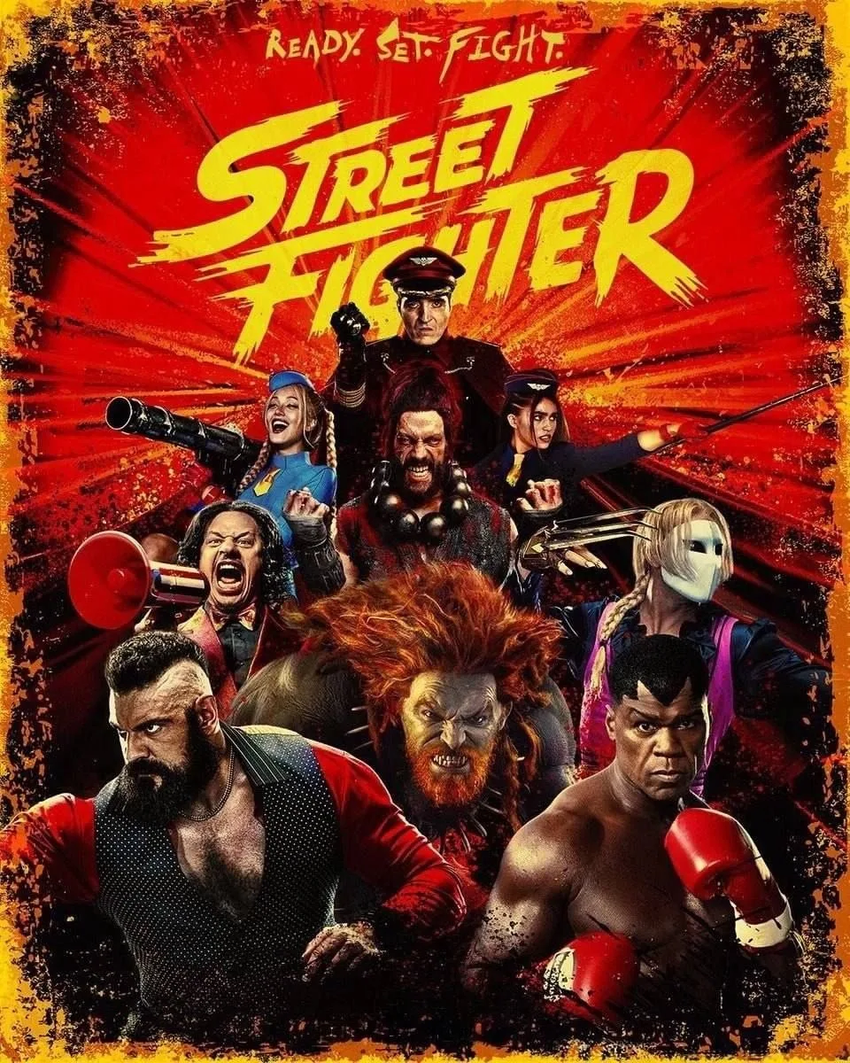 Новые постеры фильма по Street Fighter 🎬🔥