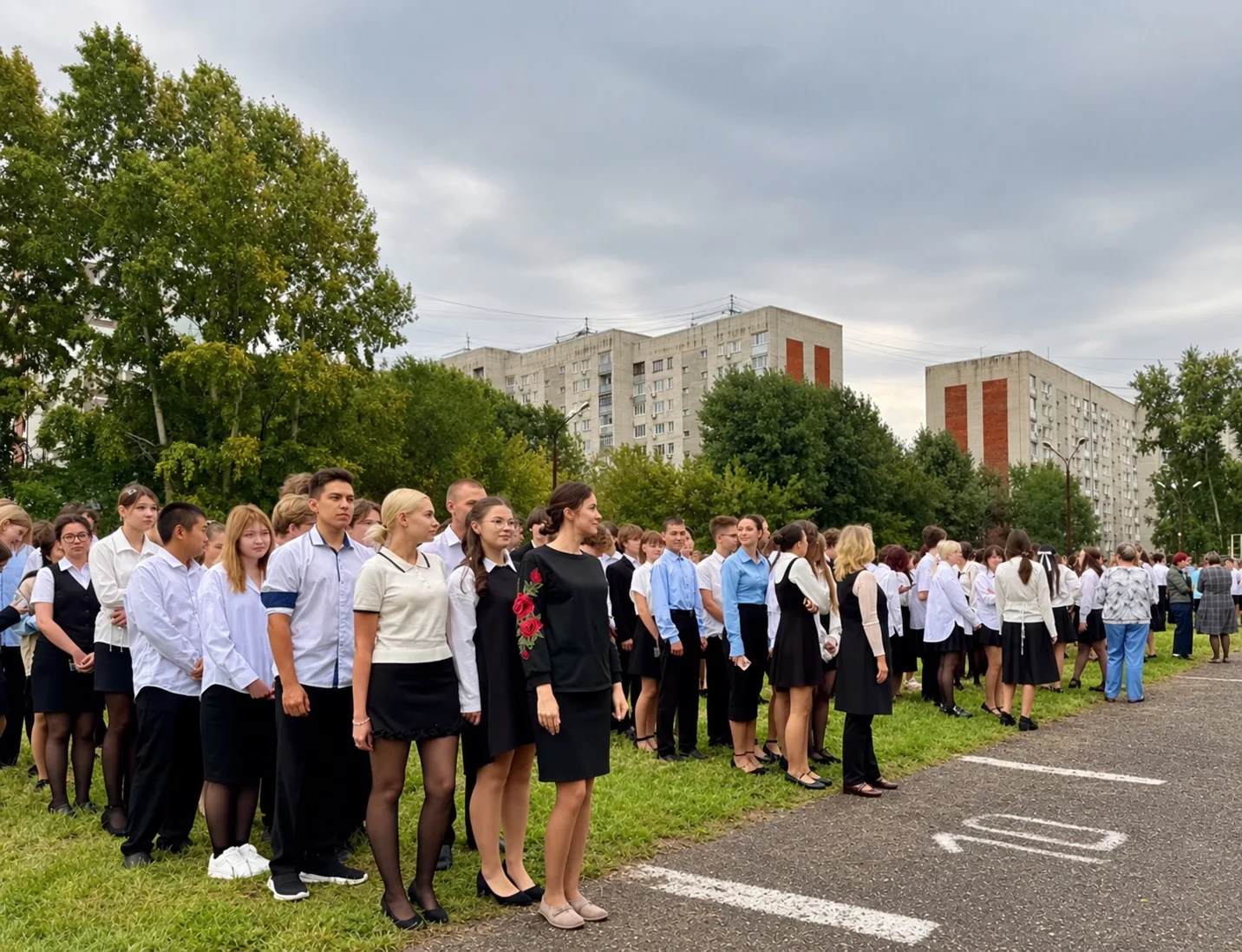 🏫  В МАОУ СОШ №1 имени Героя Советского Союза В.П.Чкалова прошла плановая эвакуация.