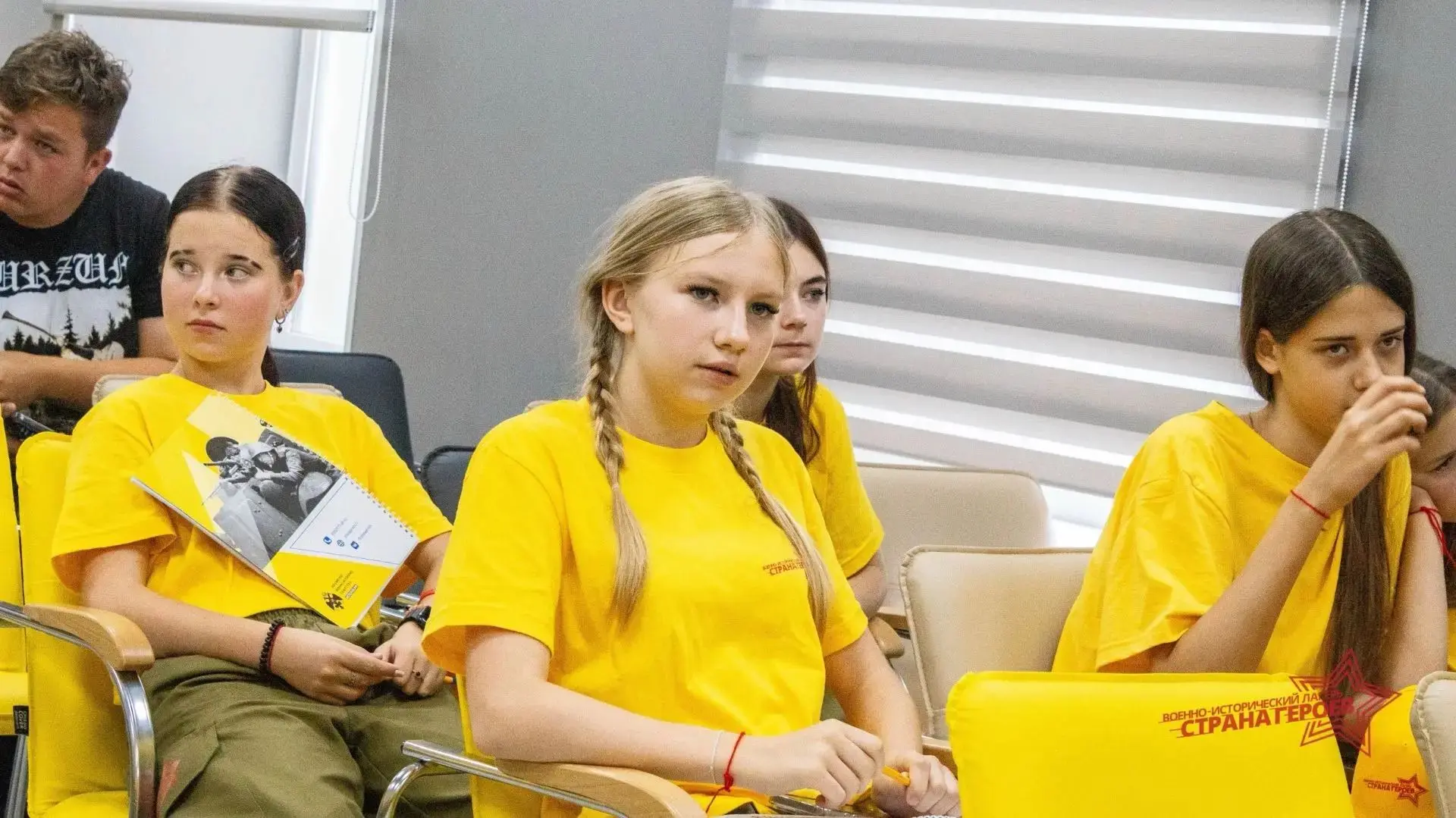 ✅Ученица школы №11 Кубасова Анастасия проводит смену «Страны Героев» в Оренбуржье.