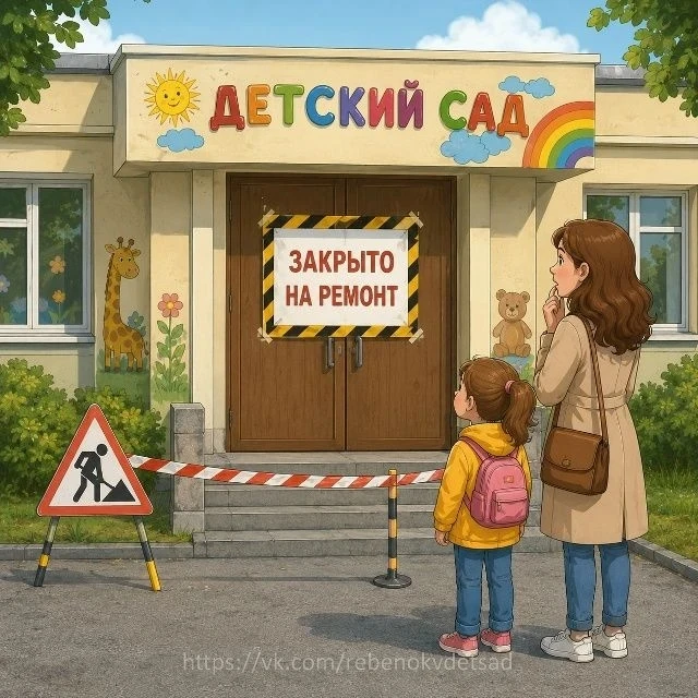 Объявление «О закрытии ДОУ на ремонт»
Уважаемые родители (законные представители) доводим до вашего 