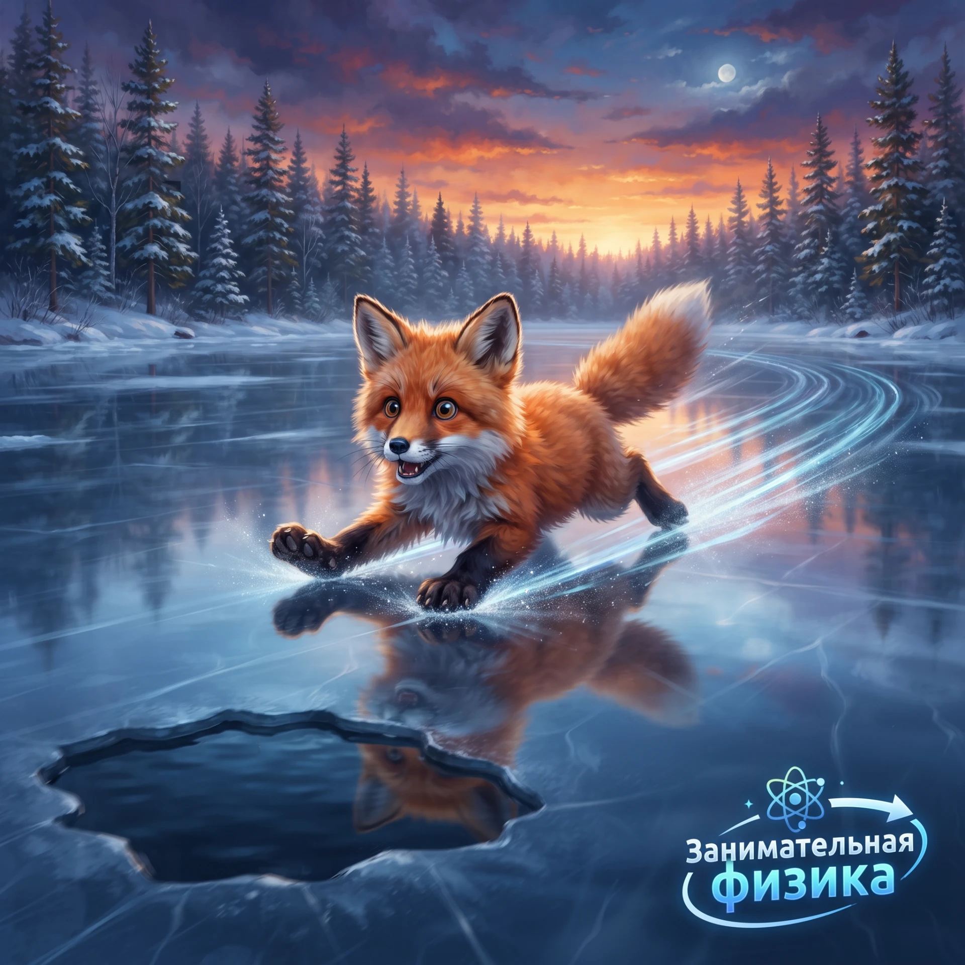 🦊 ХИТРЫЙ ЛИСЕННОК НА ЛЬДУ: ПОЧЕМУ ТАК ТРУДНО ОСТАНОВИТЬСЯ?