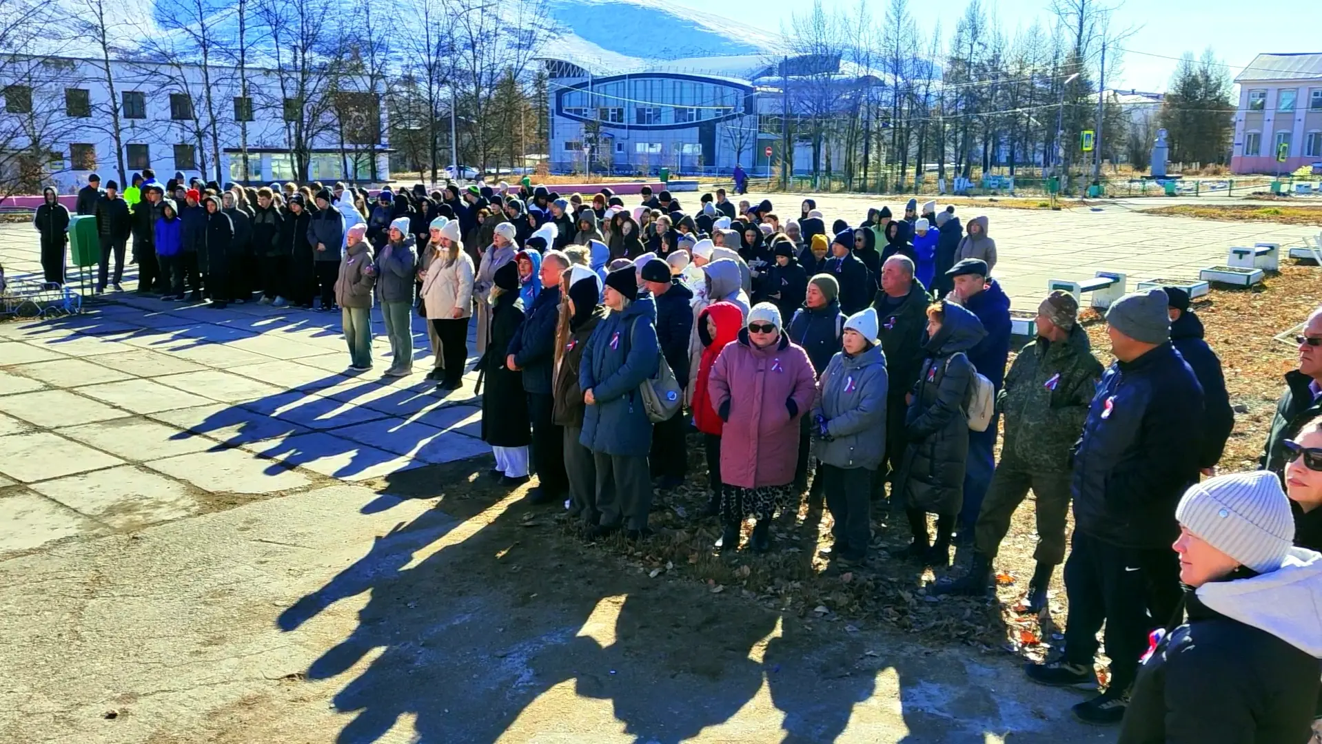 ⚡️В Омсукчане отметили День воссоединения Донецкой и Луганской народных республик, Запо...