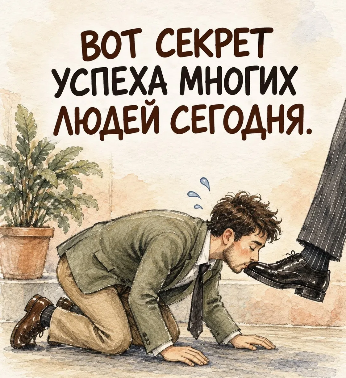 Вот секрет многих людей сегодня.