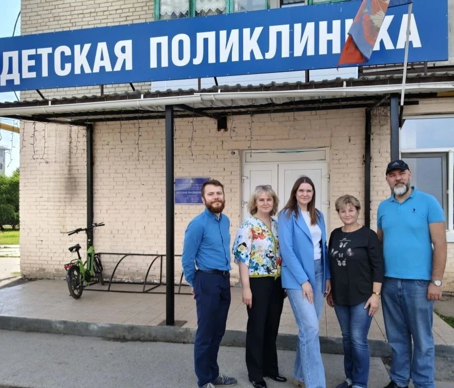 9 июня специалисты детской больницы имени Красного Креста провели выездные консультации пациентов Ка