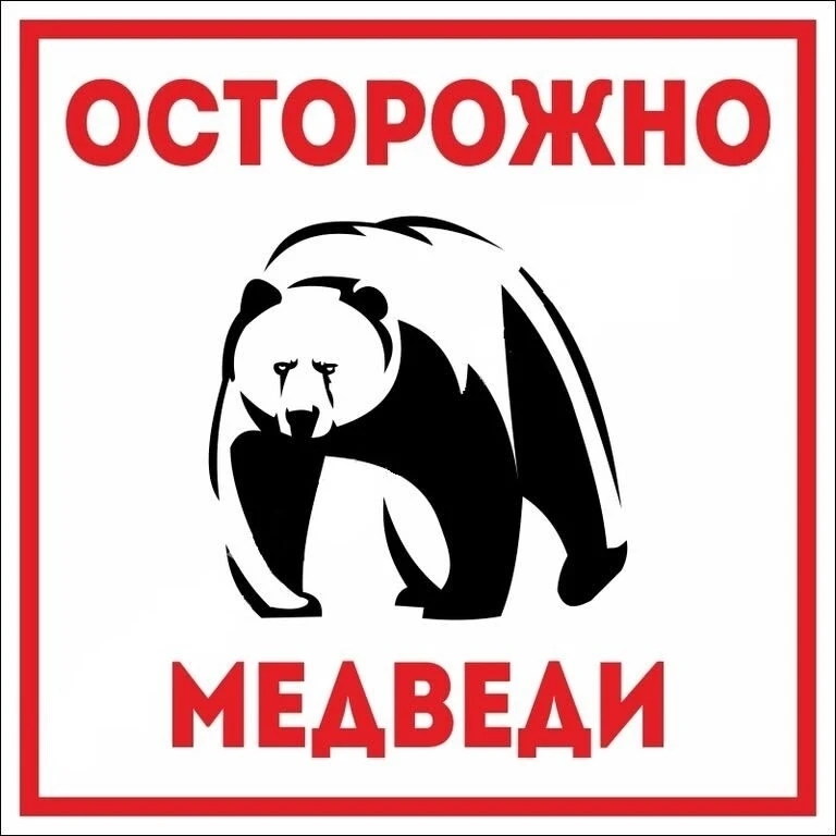 ОСТОРОЖНО! МЕДВЕДИ!