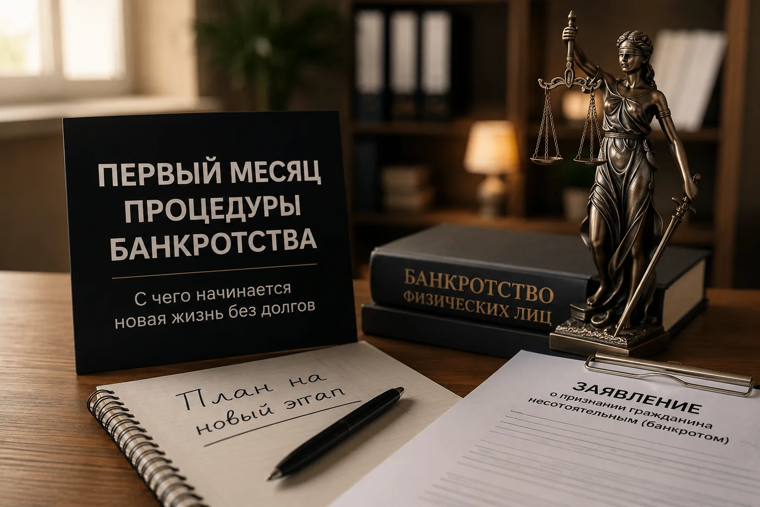📅 Как проходит первый месяц процедуры банкротства?

Многие думают, что после подачи заявления начин